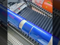 Ruban adhésif à haute température, film de polyester PET bleu d'une épaisseur de 0,05 mm