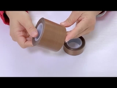 PTFE ruban adhésif en fibre de verre pour le scellant sous vide 0,13 ~ 0,25 mm