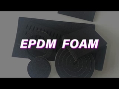 Inoac E-7008 Mousse de caoutchouc EPDM matériau tampon imperméable noir