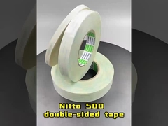 Nitto 500 Ruban adhésif à double face sensible à la pression, non tissé
