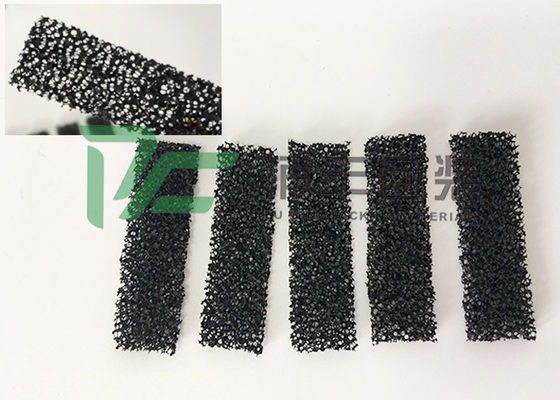 Matériel antipoussière de filtre de mousse de 15mm, éponge de filtre du carbone 35PPI