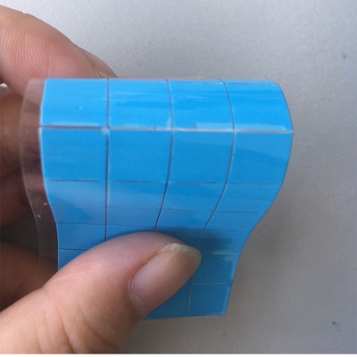 acheter 0.5MM épaisseur de batterie au lithium couleur bleue tampon de silicone conducteur thermique doux online manufacture