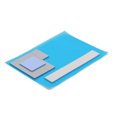 acheter 4 W/m K 2 mm d'épaisseur, bleu, feuille de silicone à haute conductivité thermique online manufacture