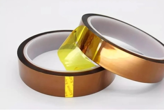 acheter Ruban adhésif résistant aux températures élevées de forme personnalisée de couleur brune pour le masquage fabrication en ligne