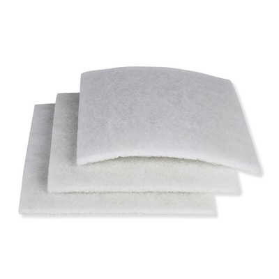 acheter G4 éventail blanc de filtres en fibres de polyester grossières, filtres à poussière d'air en coton online manufacture