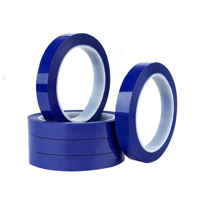 acheter Ruban adhésif à haute température, film de polyester PET bleu d'une épaisseur de 0,05 mm fabrication en ligne