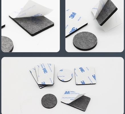 acheter 3 mm Ronde Strong High Stick Sponge Tape 3M Tape de fixation à double face coupée sous pression fabrication en ligne