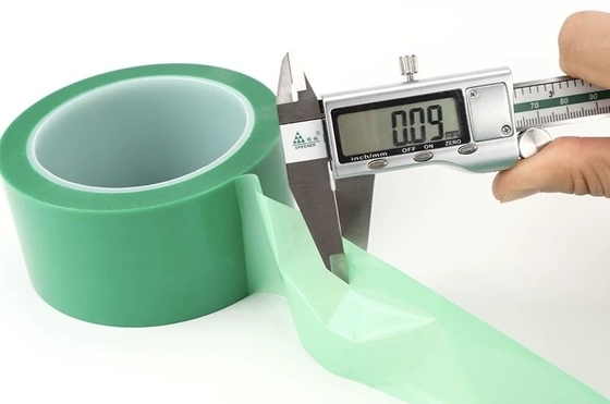 acheter 3M851J ruban adhésif vert à haute température protection contre le galvanoplastie au PET peinture à pulvérisation par film de polyester LED 0,09 mm fabrication en ligne