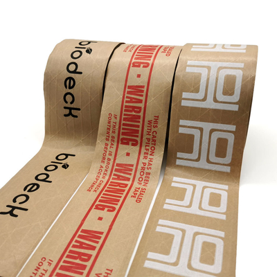 acheter Custom printed LOGO reinforced Water-activated  kraft paper tape online manufacture