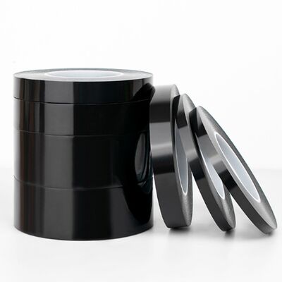 acheter 0.06mm Ruban adhésif en silicone noir de type Kapton fabrication en ligne