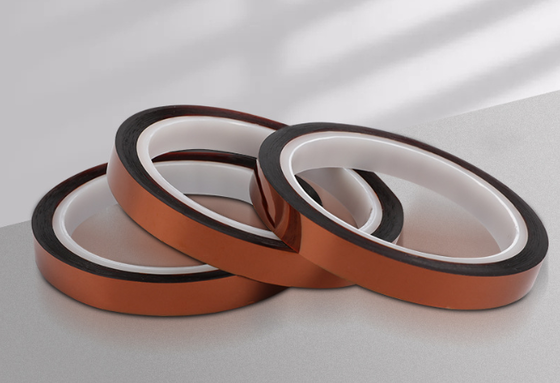 acheter 50 Micron Polyimide Tape with Silicone Adhesive for High Temperature Electrical Insulation fabrication en ligne