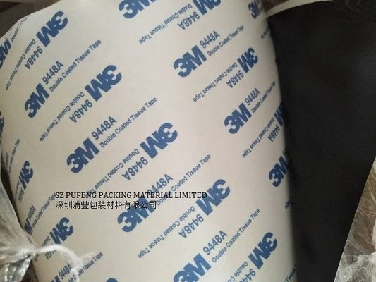acheter ruban adhésif dégrossi acrylique résistant à la chaleur de 9448A 3M double, bande non tissée translucide de tissu de soie fabrication en ligne
