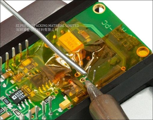 acheter 280 degrés bande de Polyimide de Kapton de 100 microns pour le masque RoHS de soudure de carte PCB fabrication en ligne
