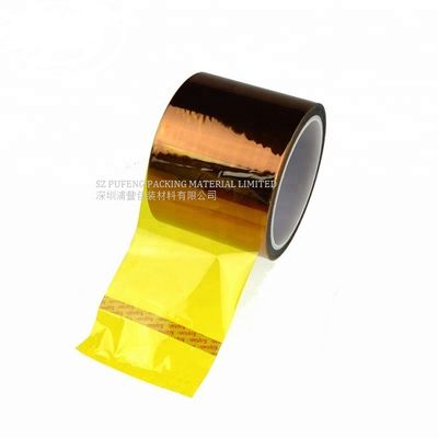 acheter Ruban adhésif de la bande 0.06mm de Kapton de Kapton de Polyimide de bande de film à hautes températures de Polyimide fabrication en ligne