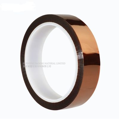 acheter Ruban adhésif de silicone à hautes températures de bande de résistance thermique de film de Polyimide de Kapton fabrication en ligne