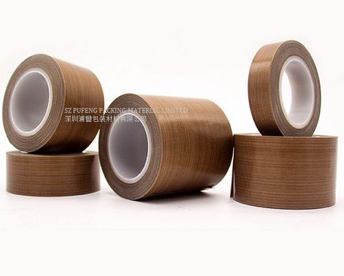 acheter le ruban adhésif en verre extérieur sans heurt de 0.22mm PTFE facile nettoient fabrication en ligne