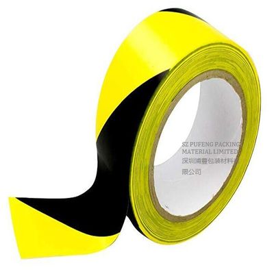 acheter noir de PVC de 0.1mm-0.5mm et bande jaune d'inscription de plancher fabrication en ligne