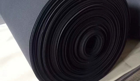EPDM mousse ignifuge E-4388 noire mousse unique de type éthylène propylène caoutchouc basse dureté éponge en caoutchouc