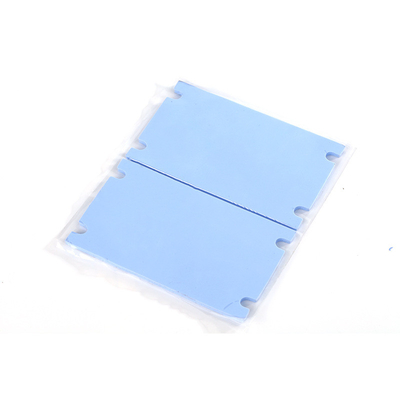 0.3~10mm 2.5W/m·K Couleur bleue LED feuille de silicone isolante