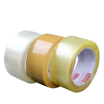 Tape d'emballage transparente largeur 45 mm, haute viscosité, pression sensible