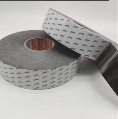 TESA 60252 Tissu noir non tissé élimine le ruban adhésif acrylique à double face conducteur