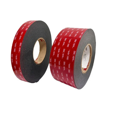 3M 5952 Ruban adhésif à double face Ruban noir 0,045 pouces 1,1 mm d'épaisseur