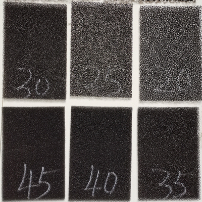 Éponge de filtre au charbon actif Filtre à haute efficacité pour la prévention de la poussière de coton