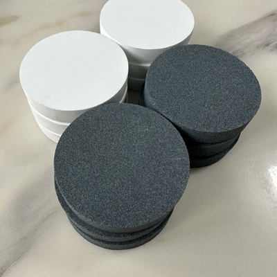 2-6 mm Filtre à mousse en céramique microporeuse à nanoparticules à aspirateur respirant