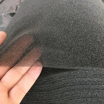 20ppi/30ppi/35ppi Sponge à filtre à air en mousse de polyuréthane de couleur noire