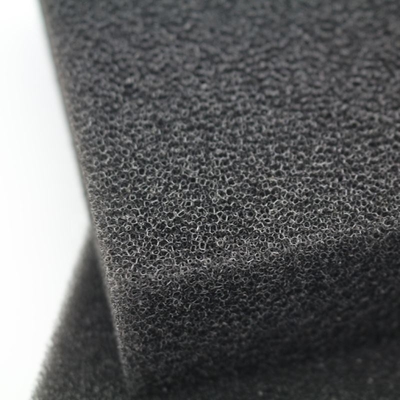 Éponge d'aquarium Polyuréthane réticulée Filtre à cellules ouvertes