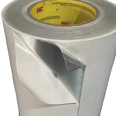 3M 427 Ruban adhésif en feuille d'aluminium pour l'étanchéité des tuyaux, la résistance au feu et la résistance aux températures élevées