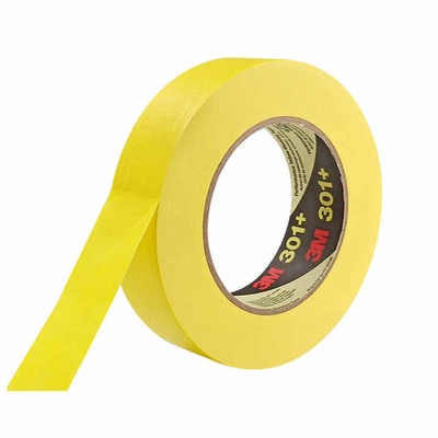 3M 301+ High Performance Yellow Masking Tape La bande de séparation des couleurs du peintre