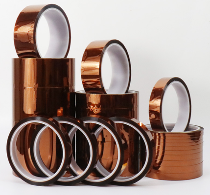 bande adhésive à hautes températures de film de Polyimide de silicone de bande de PI Kapton de 260°C 50μm