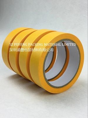 0.08 mm de ruban adhésif acrylique masquant avec une résistance à la traction de 20 N/cm