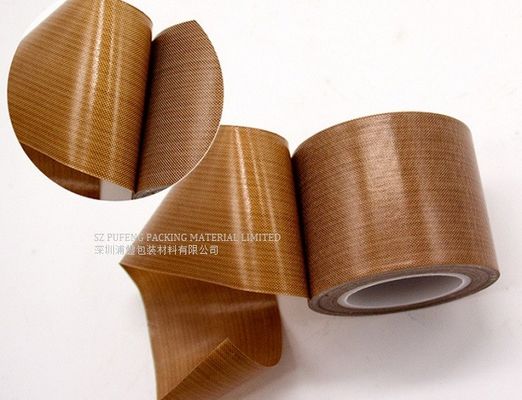 Bande auto-adhésive résistante à hautes températures 0.13mm de Brown PTFE