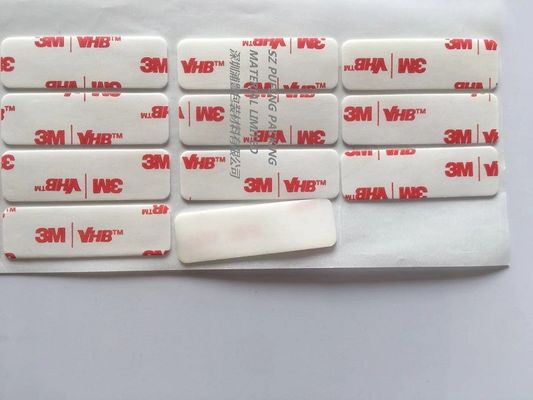 Bande acrylique de mousse de ROHS découpant l'utilisation avec des matrices adhésive adhésive du ruban 3m Vhb de double transparent de Vhb largement